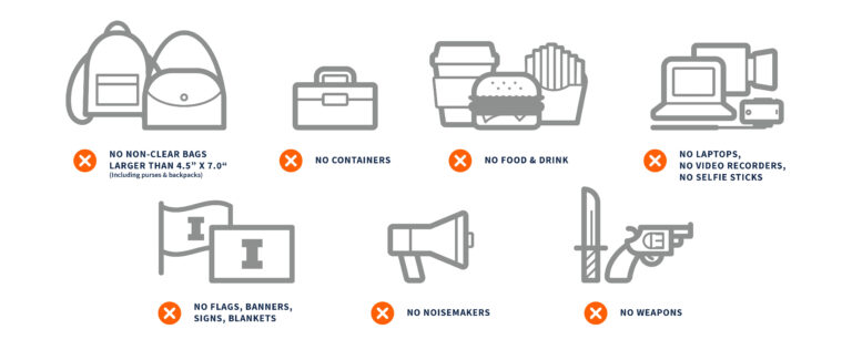 Bag Policy At University Of Illinois Football Games